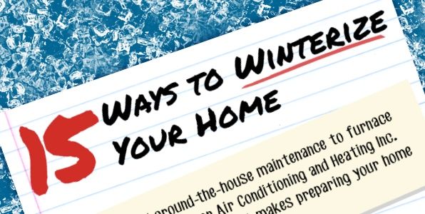 15 Ways to Winterize Your Home