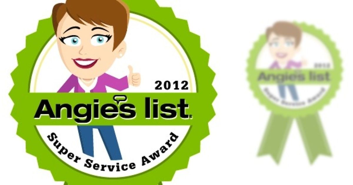 2012 Angie’s List Award Winner!