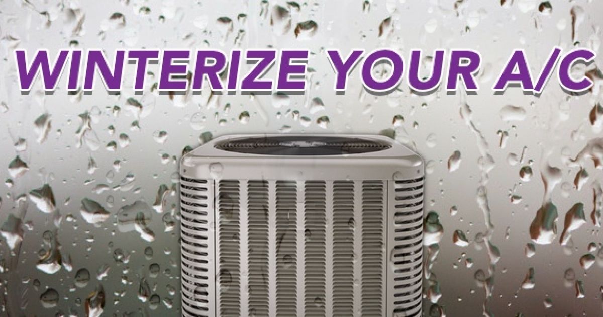 How To Winterize Your A/C Unit