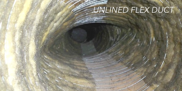 Unlined Flex Duct