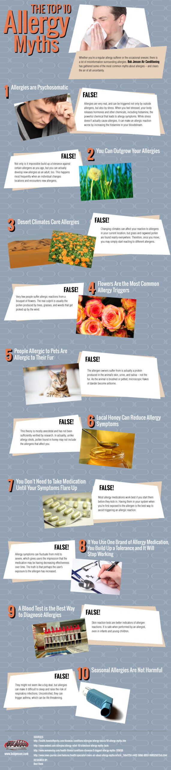 Top Ten Allergy Myths Busted